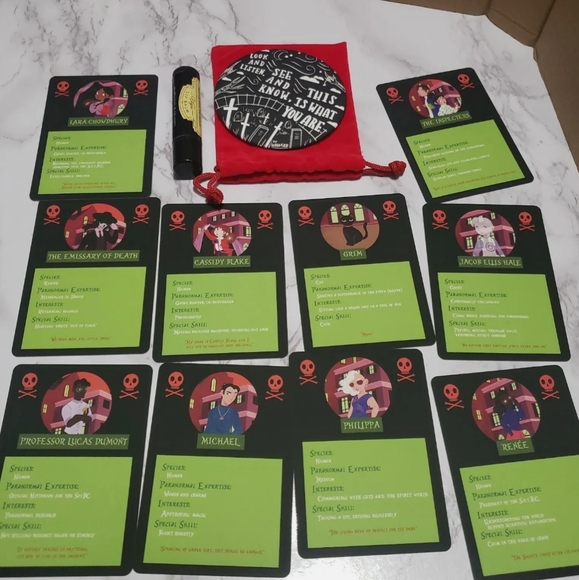 Bridge Of Souls, V.E. Schwab Items, Owlcrate Jr, Cards, Chapstick & Mirror Only - Picture 1 of 5